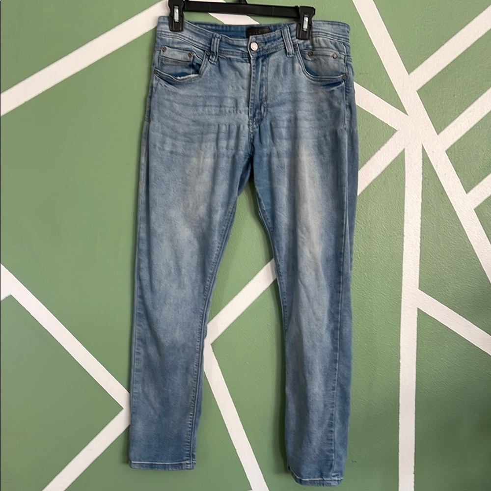 Steve’s Jeans-Slim Blue Jeans with Classic‎ Denim Style